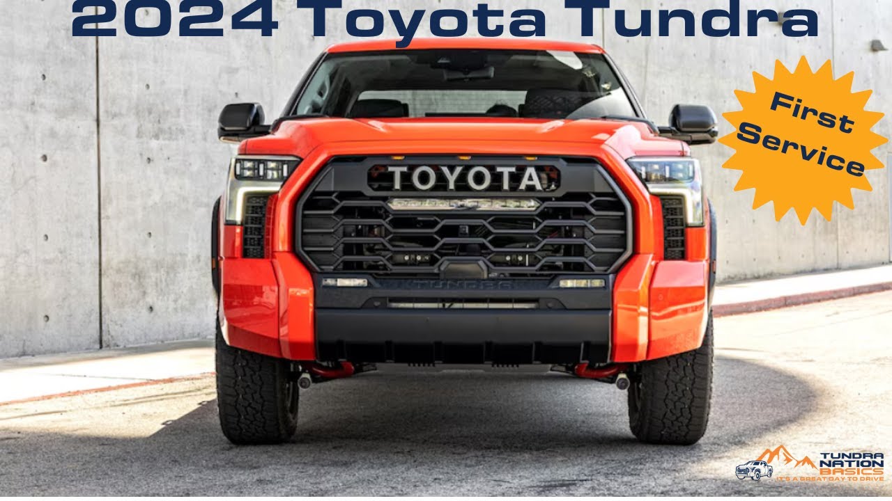 2024 Toyota Tundra First Service - YouTube