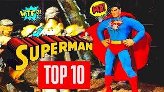 MY TOP TEN SUPERMAN FIGURES OF ALL TIME IN MY COLLECTION: MEZCO | MAFEX | GONG STUDIOS