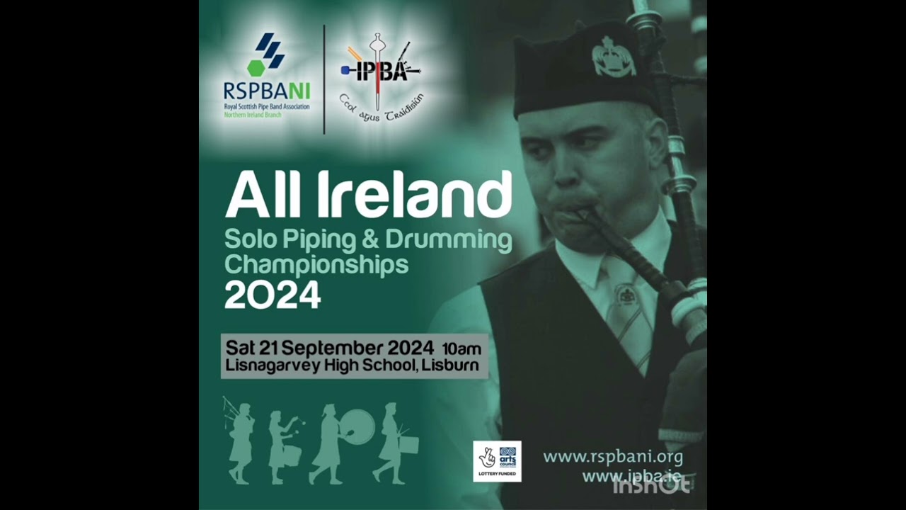 Mathew Shaw All Ireland Solo Drumming 2024