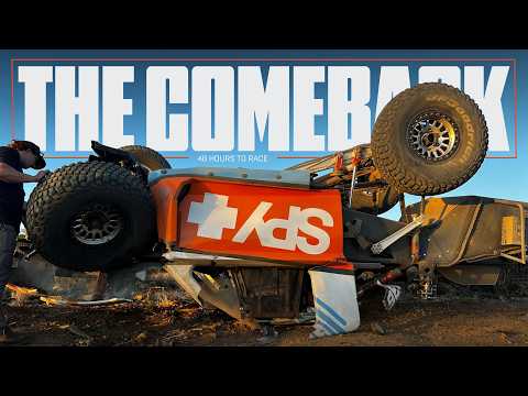 We Crashed 48 Hours Before the Baja 500 | Mike Marsal Racing