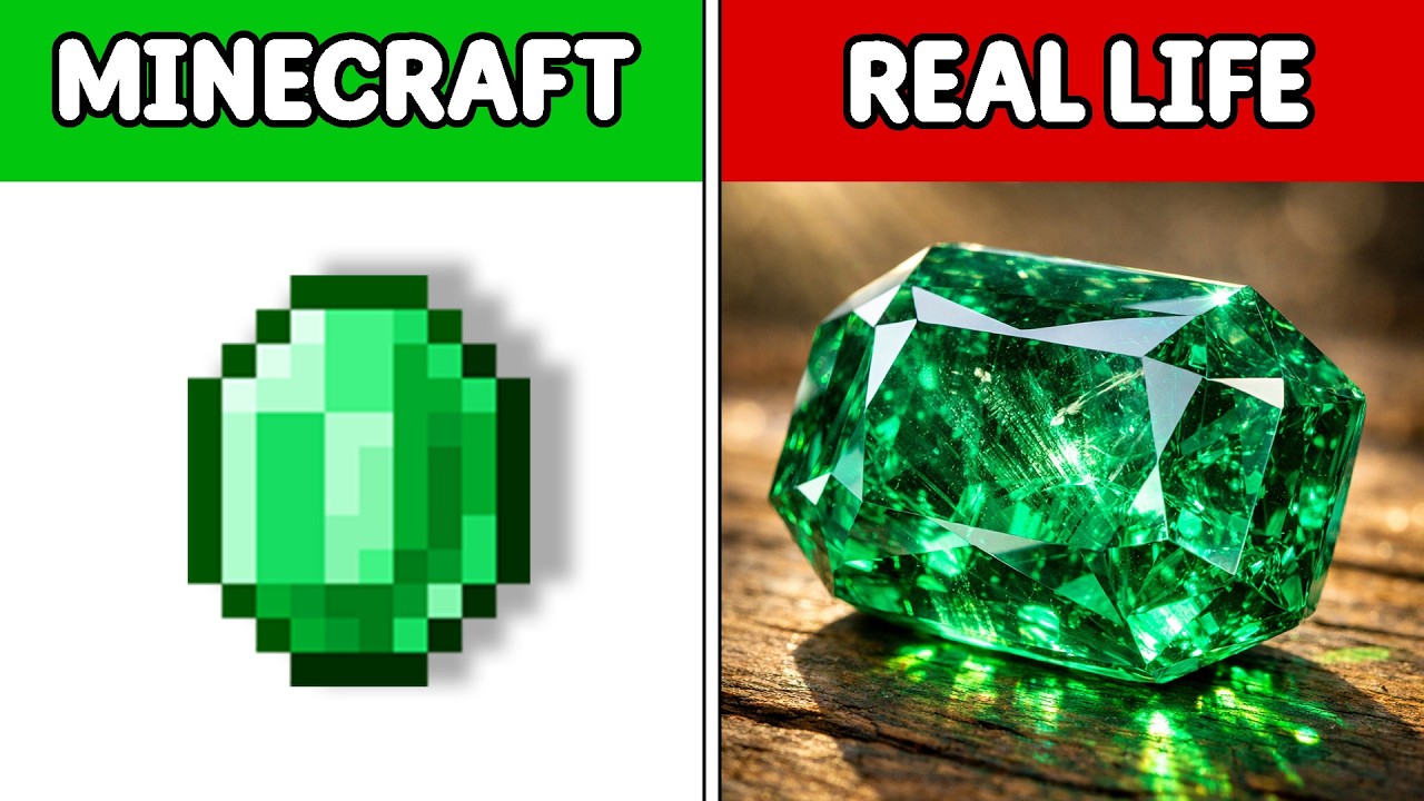 Minecraft VS Real Life – From Pixels to Reality! Ultra Realistic Minecraft