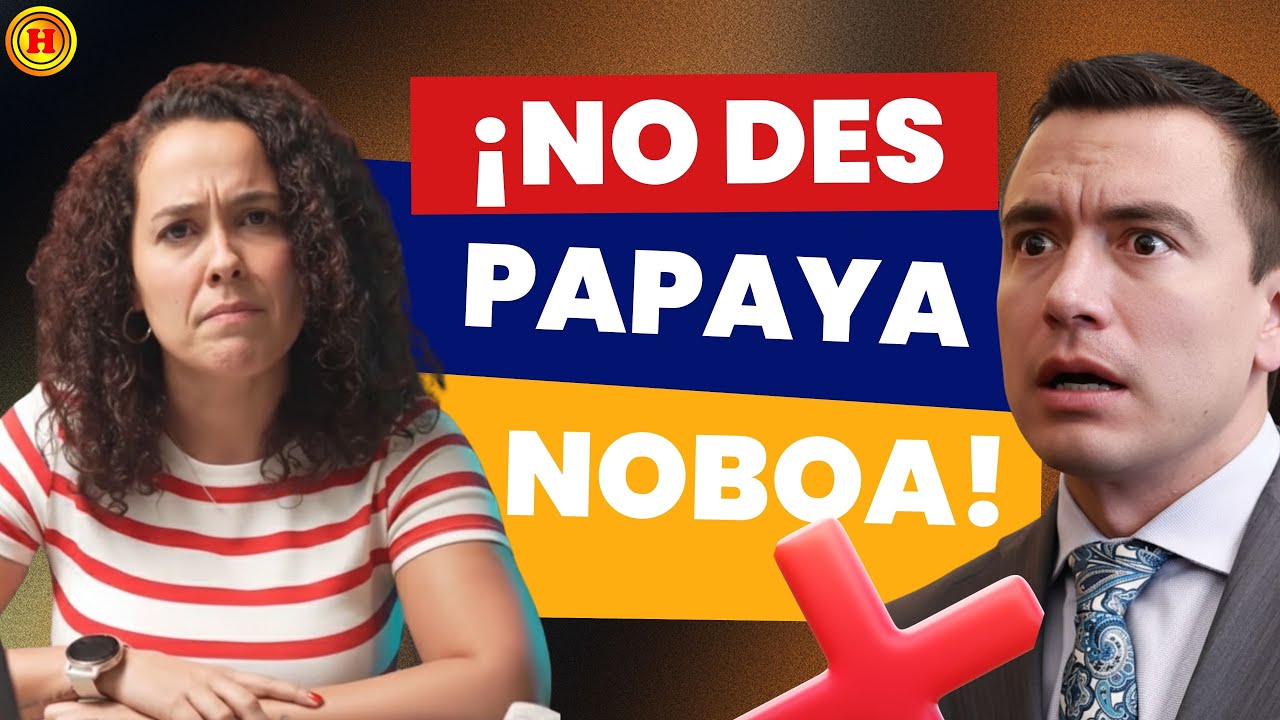Alondra Santiago ACABA con el discurso de Noboa: 