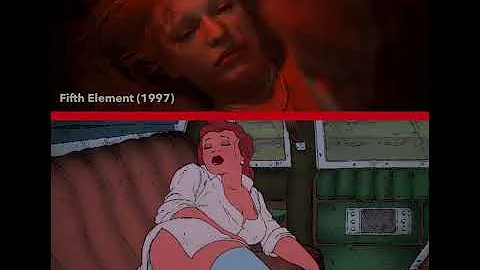 Heavy Metal 1981 vs Fifth Element 1997 #comparison  #stolen #movie
