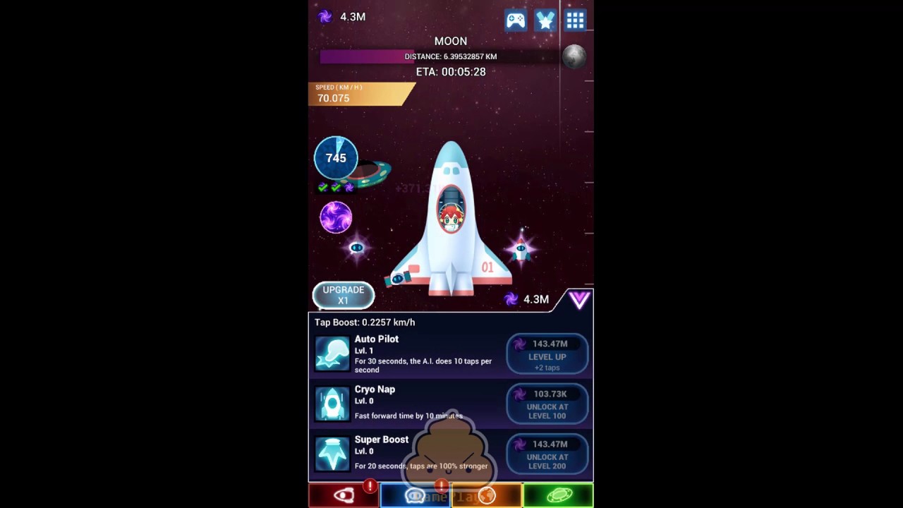 Star Tap - Idle Space Clicker - Android - Gameplay