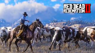 Levei uma Boiada Inteira Até Armadillo no Red Dead Redemption 2