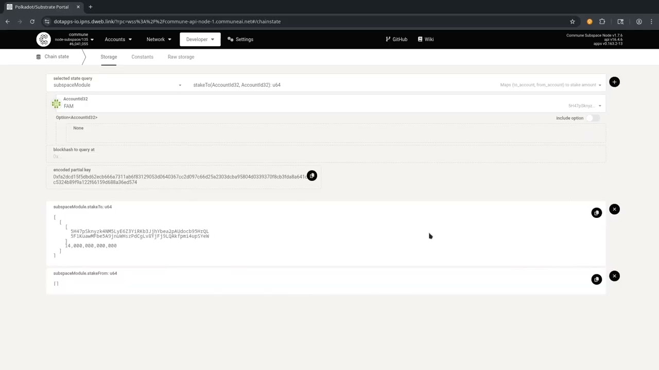 Managing Stake and Balance on Commune AI with Dotapps.io