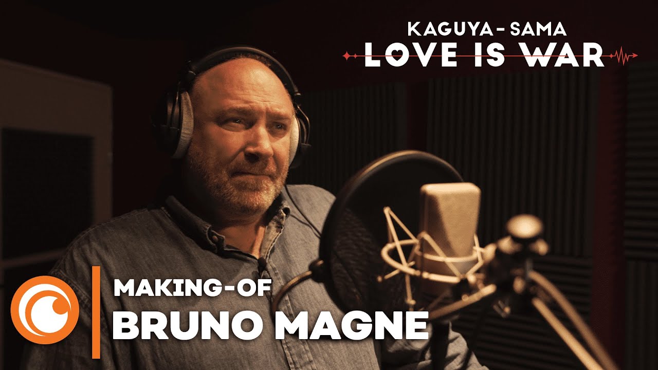 Kaguya-sama | Les coulisses de la VF : Bruno Magne (Le Narrateur) - YouTube