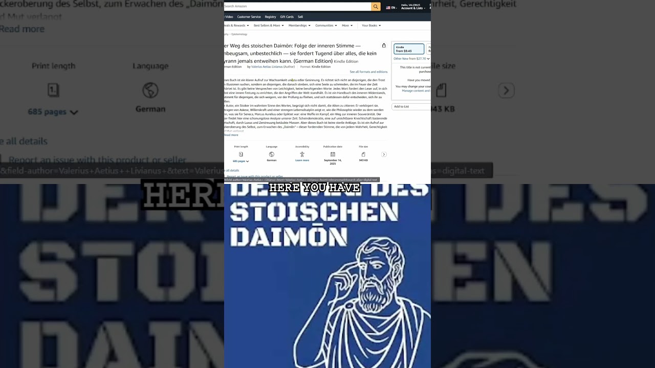 Stoic Samurai & Diamond My Philosophical Book Reveal 