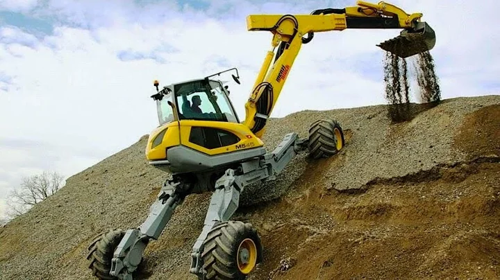 This Spider Excavator takes on Extreme Terrain