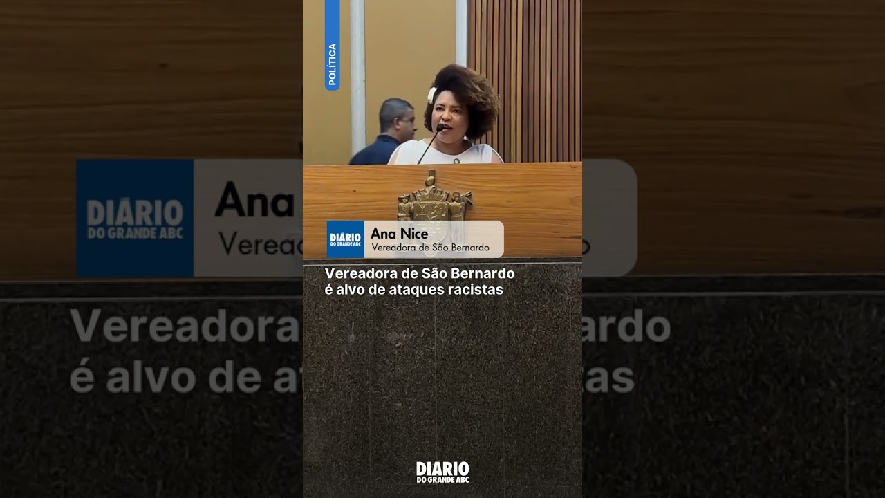 Vereadora de São Bernardo é alvo de ataques racistas