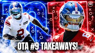 Deonte Banks Resurgence!? | HUGE WR Battle | Kicker Battle UPDATE | Giants OTA No. 9 Takeaways