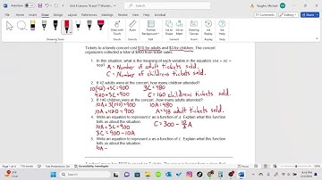 Unit 4 Lessons 16 and 17 Inverse Functions