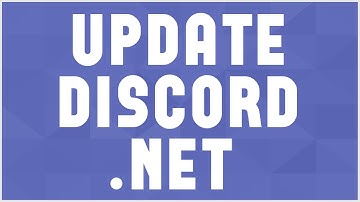 How To: Update To & Use Discord.NET 1.0!