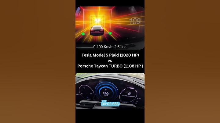 Tesla Model S Plaid vs Porsche Taycan Turbo GT #streetracing #germancars #germany #autobahn #racing