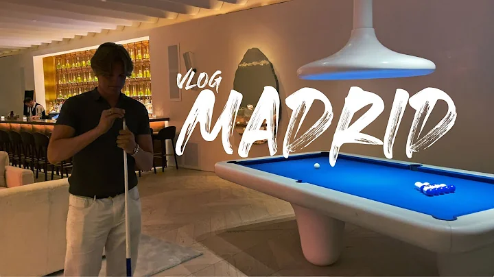 Madrid Vlog - staying at The Madrid Edition, shopping, restaurants and billiard