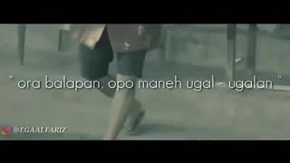 Niat golek rezeki, ora golek rai