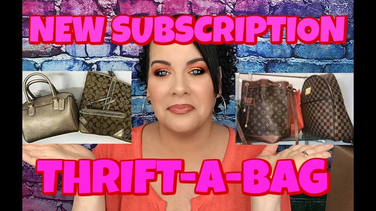 😲COACH DKNY MACYS!? THRIFT-A-BAG September 2019 Unboxing // NEW SUBSCRIPTION