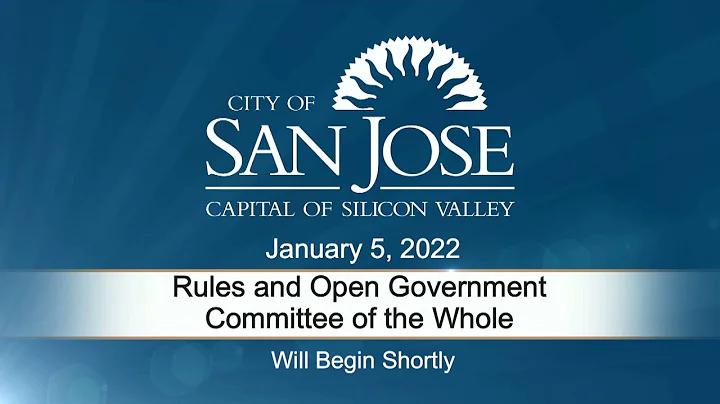JAN 5, 2022 | Rules & Open Government/Committee of the Whole - DayDayNews