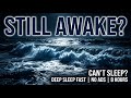 Dark Beach Waves 🌊 Soft Ocean Sound for Deep Sleep (No Music)