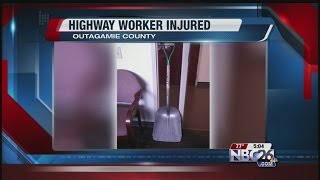 Highway Worker Injured