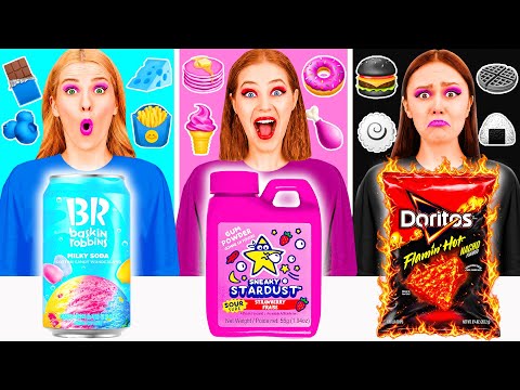 Food of The Same Colors Challenge | Crazy Ideas To Cook by PaRaRa Challenge