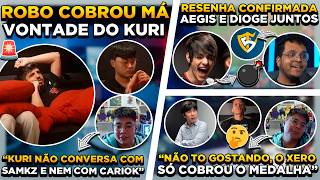 🚨 CLIMA ESQUENTOU ? ROBO DISPAROU CONTRA KURI ! ESA REAGI...