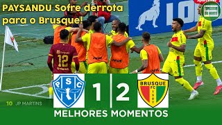 Paysandu x Brusque | Melhores Momentos e gols | 1ª Rodada do Quadrangular do Acesso