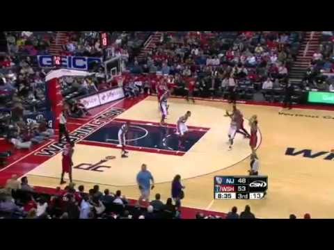 Washington Wizards Vs New Jersey Nets Game Recap Highlights 26 12 2011 