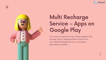 Multi Recharge Master Distributor | Multi Recharge Service - Apps On Google Play | My multi Recharge