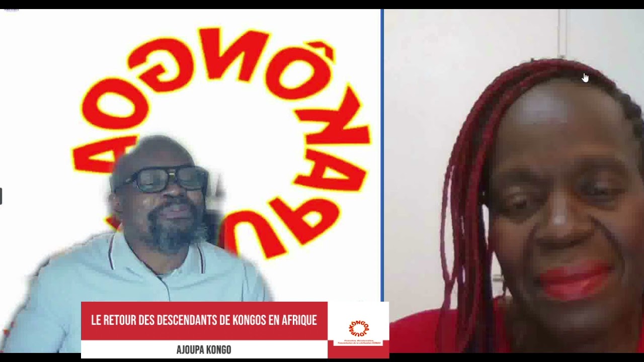 Retour en Afrique des descendants de Kongo -  Ajoupa Kongo   Janvier 2023