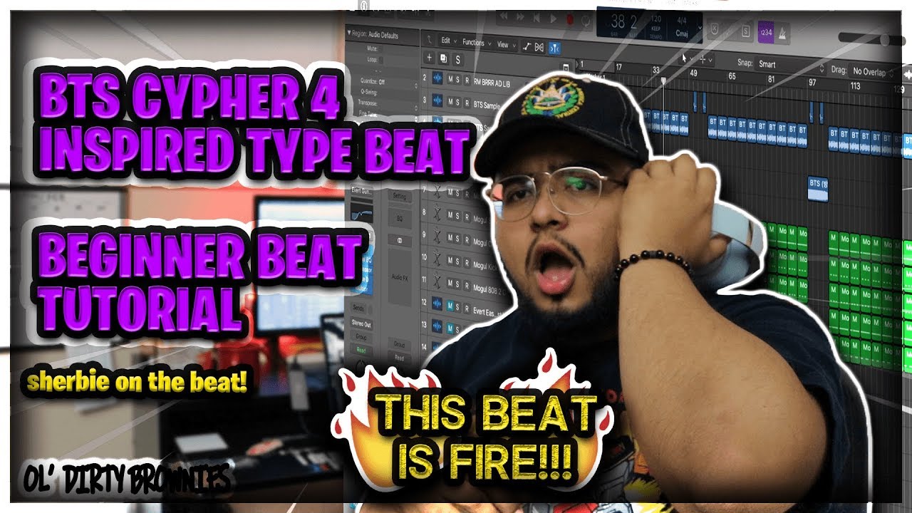 BTS Cypher 4 Inspired Beat | How To Make A Sample Beat Tutorial | Ol Dirty Brownies
