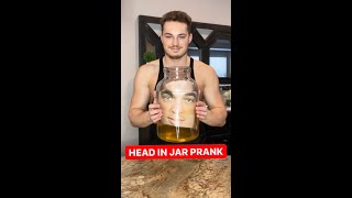 Head In Jar Prank On Grandmom - 