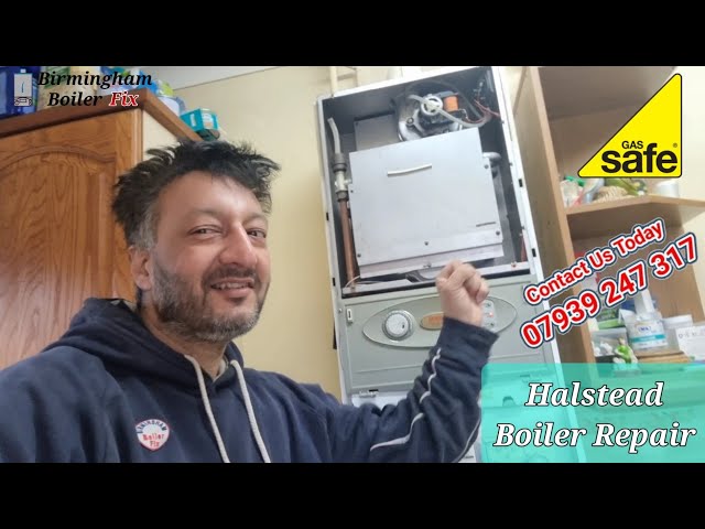 Halstead finest gold boiler repair no heating and no hot water Birmingham  UK gas Engineer boiler fix - YouTube