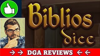 Dad on a Budget: Biblios Dice - First Impressions (Digital)