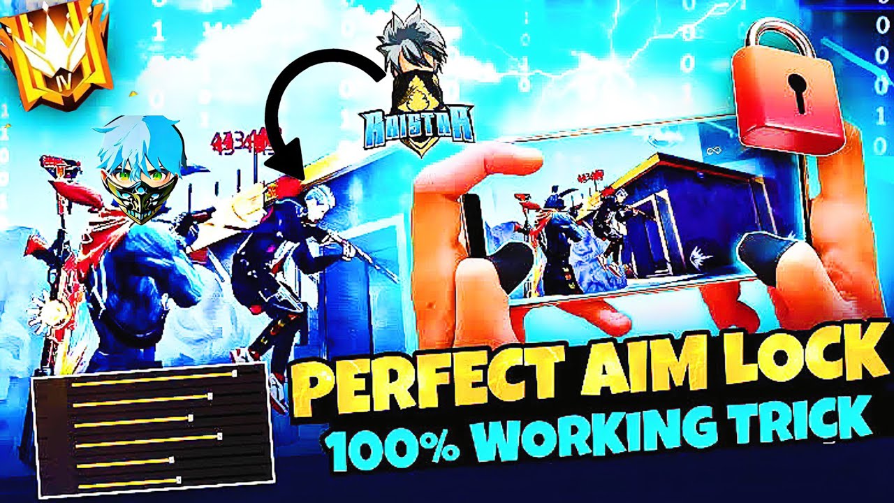 PERFECT ( AIM LOCK 🔒) FOR MOBILE || FREE FIRE NEW HEADSHOT TRICK - YouTube