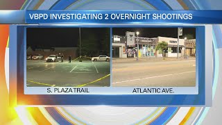 Va. Beach Police investigating two overnight shootings