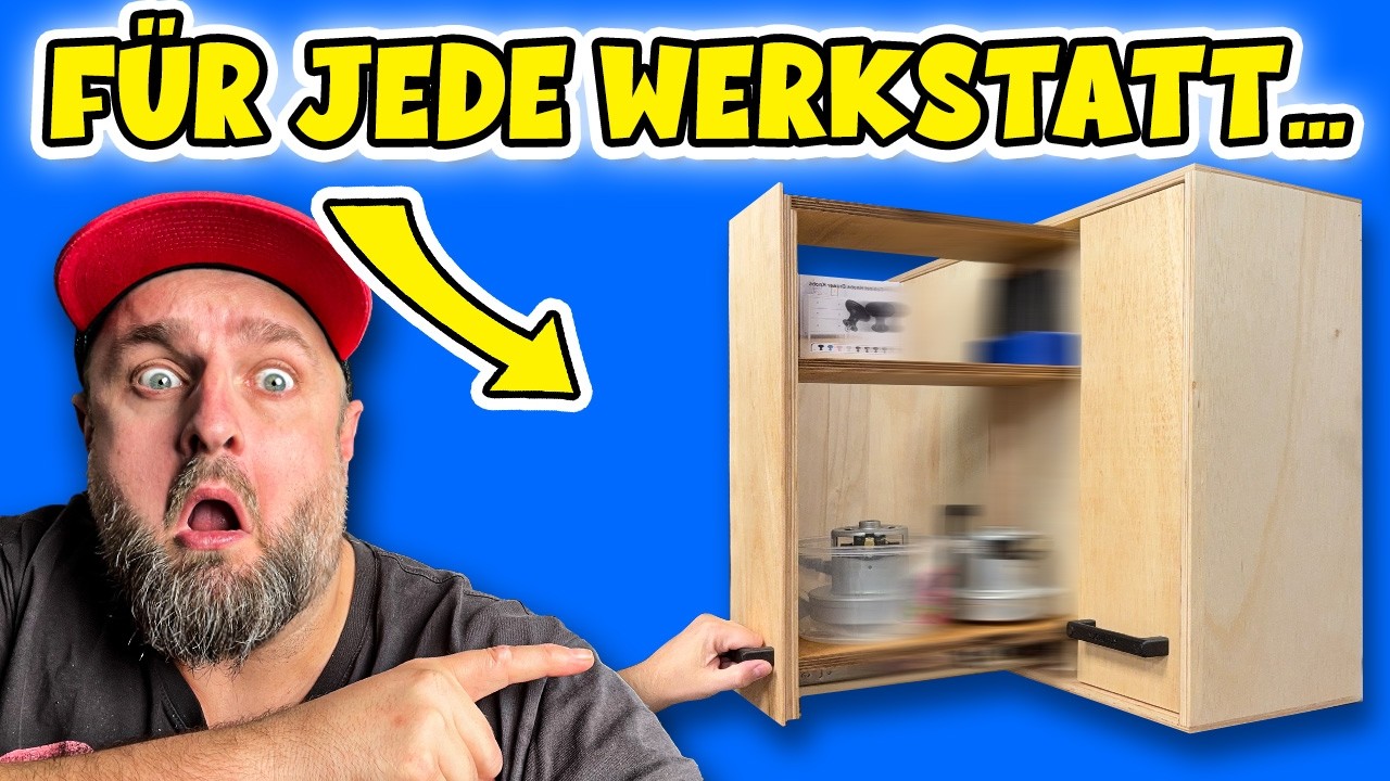 Ich verstehe nicht, warum NIEMAND Werkstattschränke SO baut?