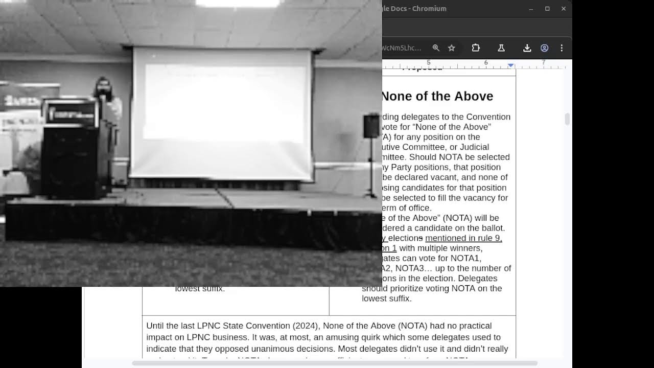 Libertarian Party of North Carolina Convention