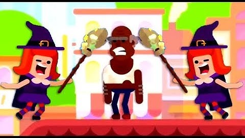 Bowmasters - Stephanie the Witch VS ALL TOURNAMENT - Gameplay Walkthrough