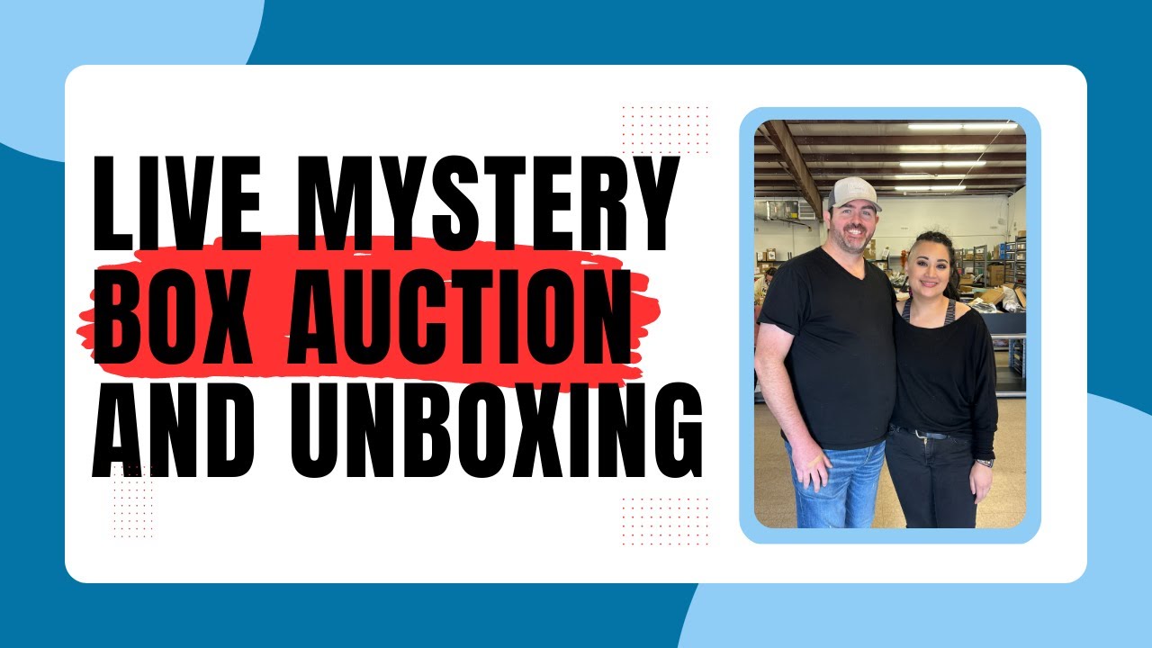 Live Mystery Box Auction & Unboxing YouTube