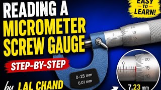 Reading a Micrometer Screw Gauge | Physics
