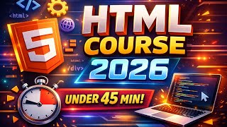 🔥 HTML Full Course in Hindi | Web Development Start 2026 | Beginners to Pro 🚀