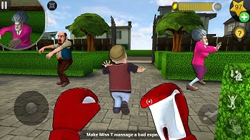 troll Miss T so funny everyday in Scary Teacher 3D (android, ios) part 1240