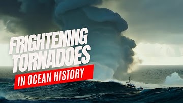 How the Ocean Creates Massive Tornadoes! #tornado  #scaryocean  #massivetornado