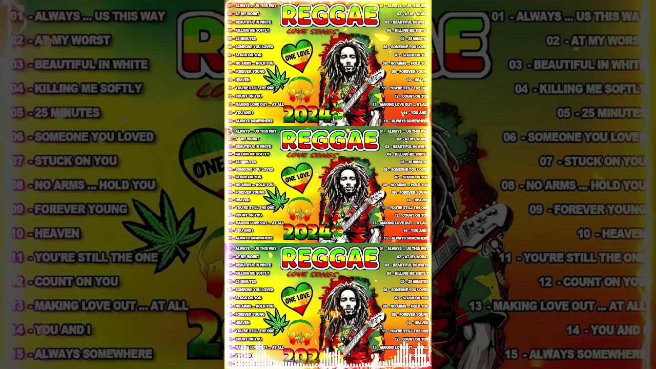 New Reggae Songs 2024 - Reggae Music Mix 2024 - Most Requested Reggae Love Songs 2024
