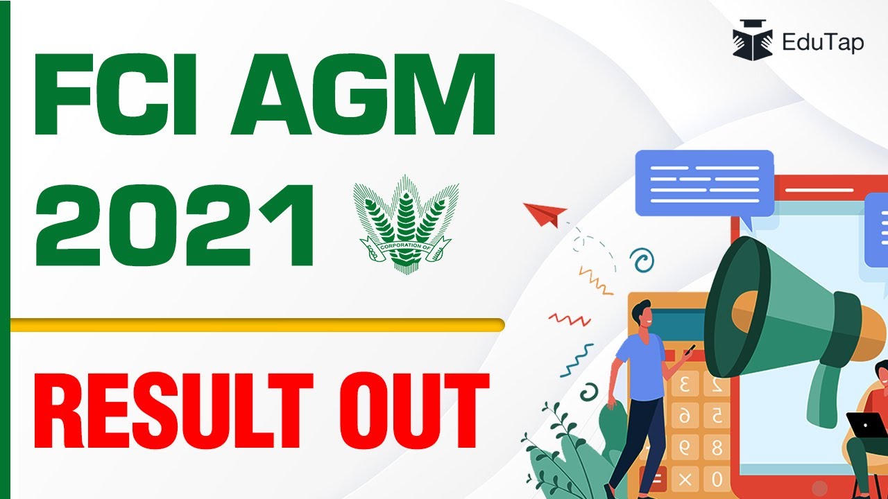 FCI AGM 2021 Examination Result Out | Free Interview Guidance Programme for FCI AGM 2021 Exam