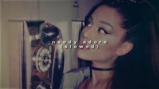 harry styles x ariana grande - needy adore ( s l o w e d   r e v e r b )