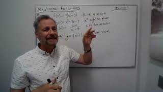 Nonlinear Functions and Their Domains
