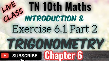 10th Maths Exercise 6.1 sums Introduction to Trigonometry Part 2 #10thmaths