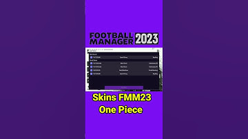 Skins Football Manager 2023 Mobile One Piece